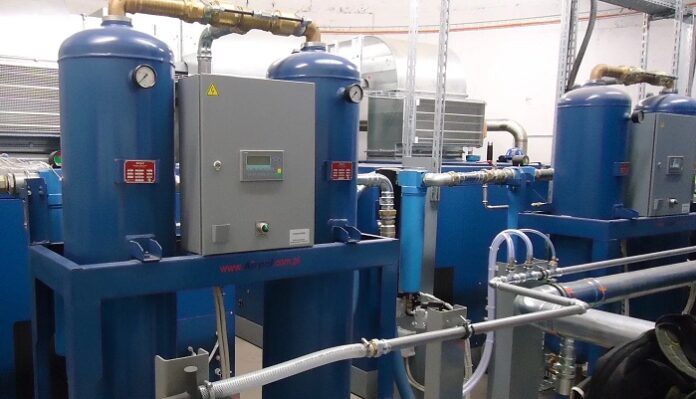 osuszacza sprężonego powietrza